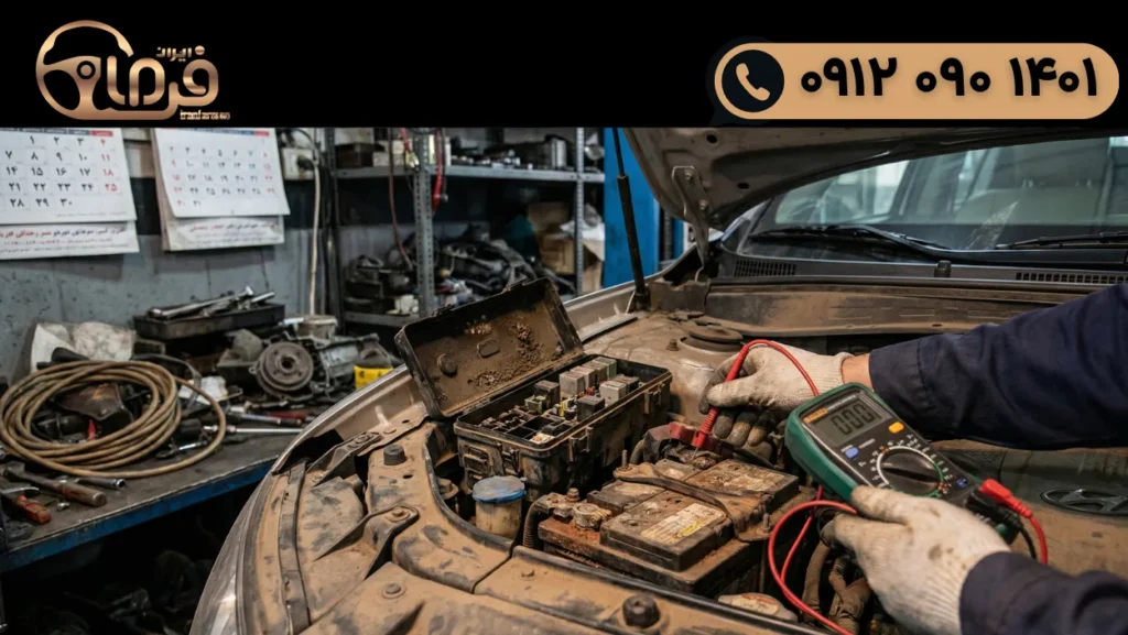 اگر چراغ فرمان (EPS) روشن شد چه کنیم؟