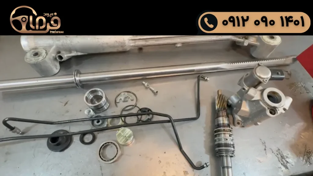 تعمیر فرمان پورشه پانامرا با ضمانت کتبی ایران فرمان