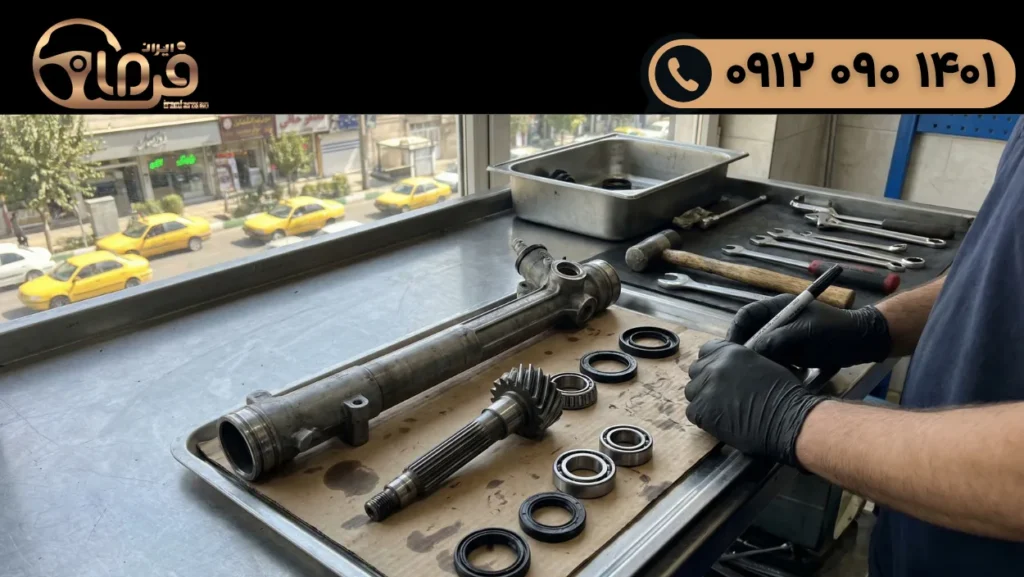 تعمیر فرمان خودرو با ضمانت کتبی