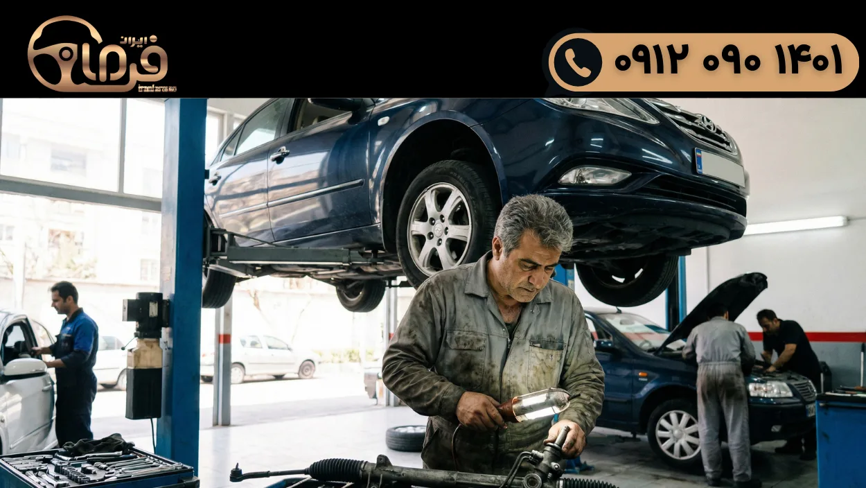 هزینه تعمیر فرمان برقی