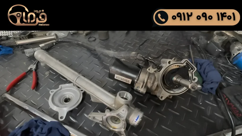 تعمیر جعبه فرمان پژو ۲۰۷ دو رنگ MC