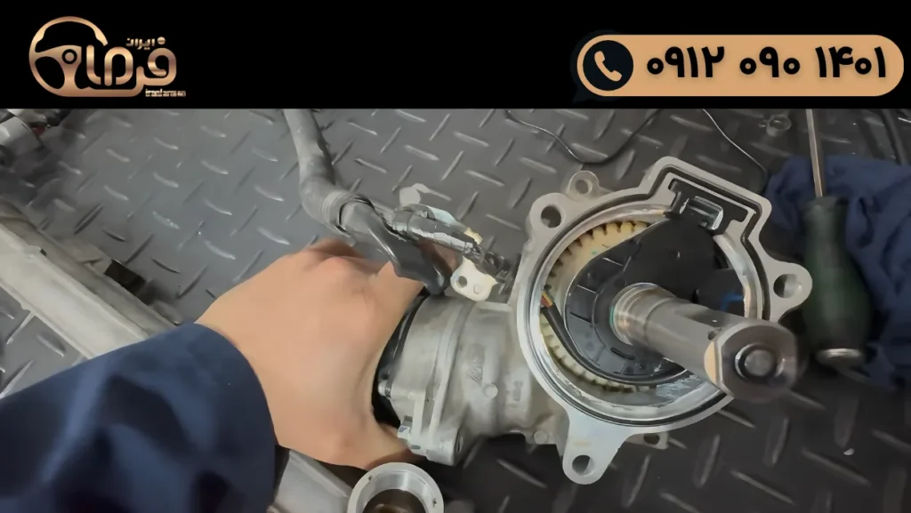 تعمیر فرمان برقی پژو ۲۰۷ دو رنگ MC